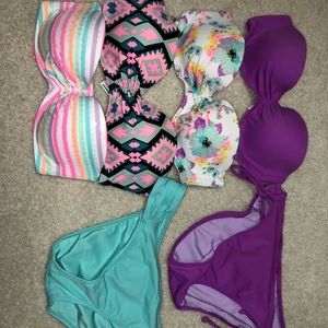 PINK bathing suits